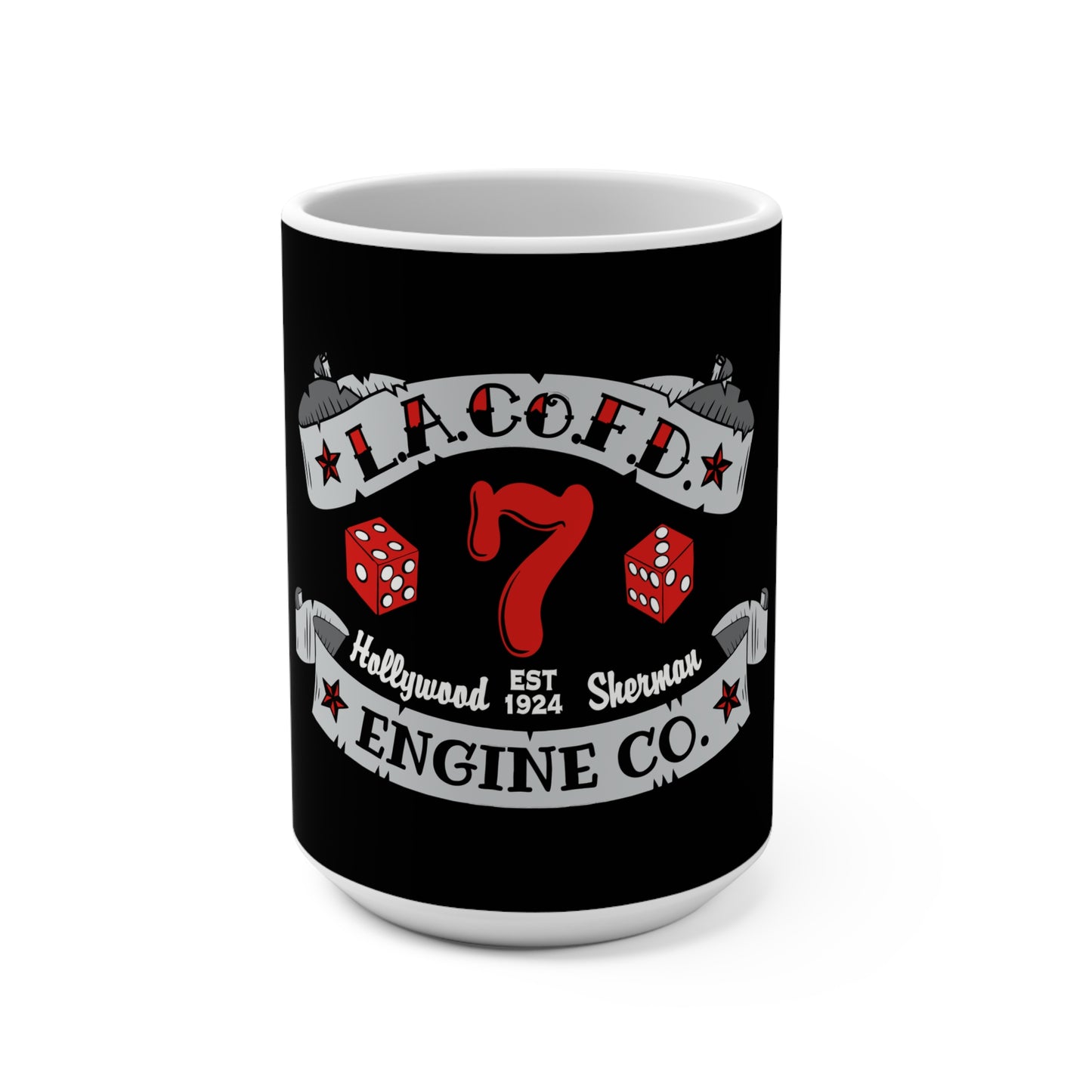 LA County Hollywood Fire Mug 15oz