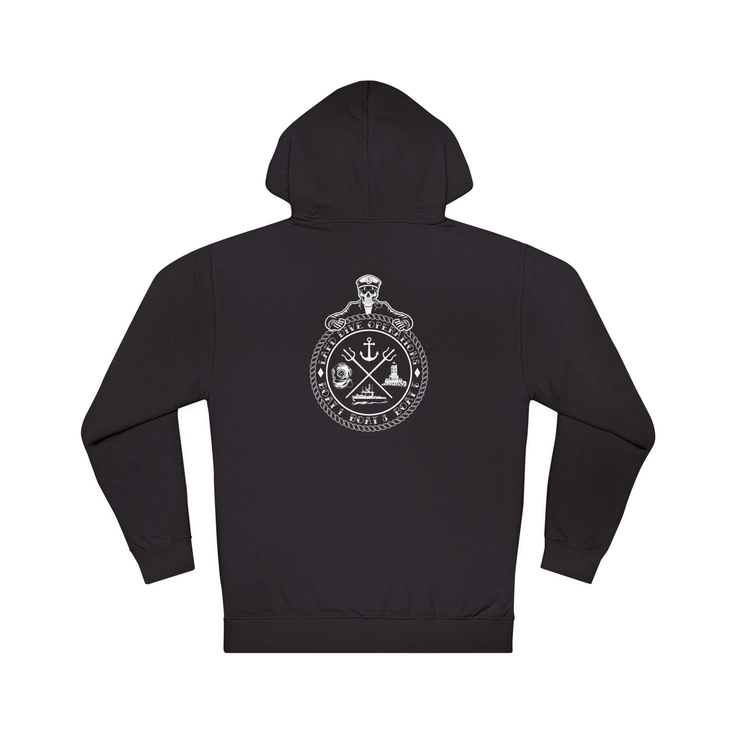 LAFD Dive Team Skull Hoodie