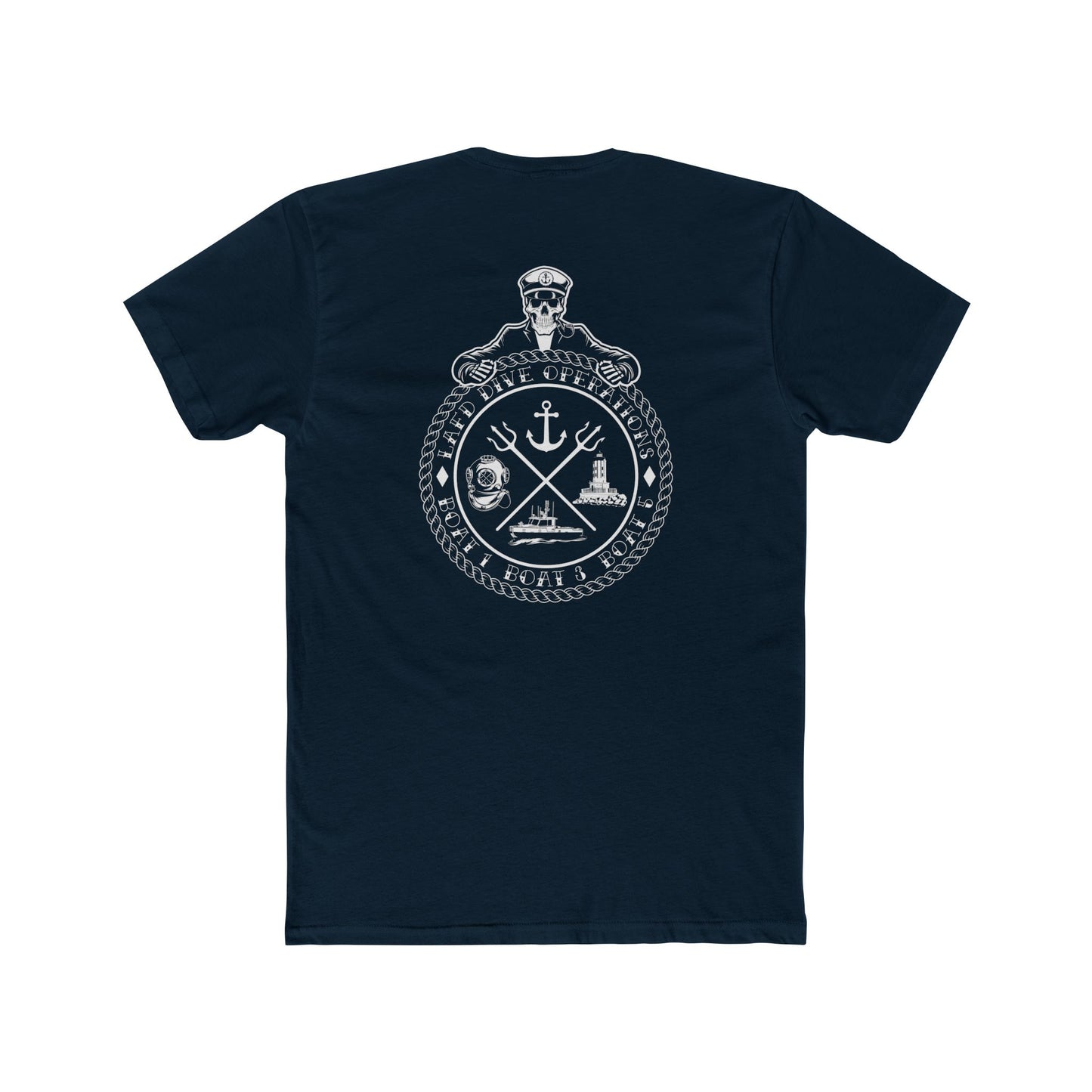 LAFD Dive Team Skull Shirt