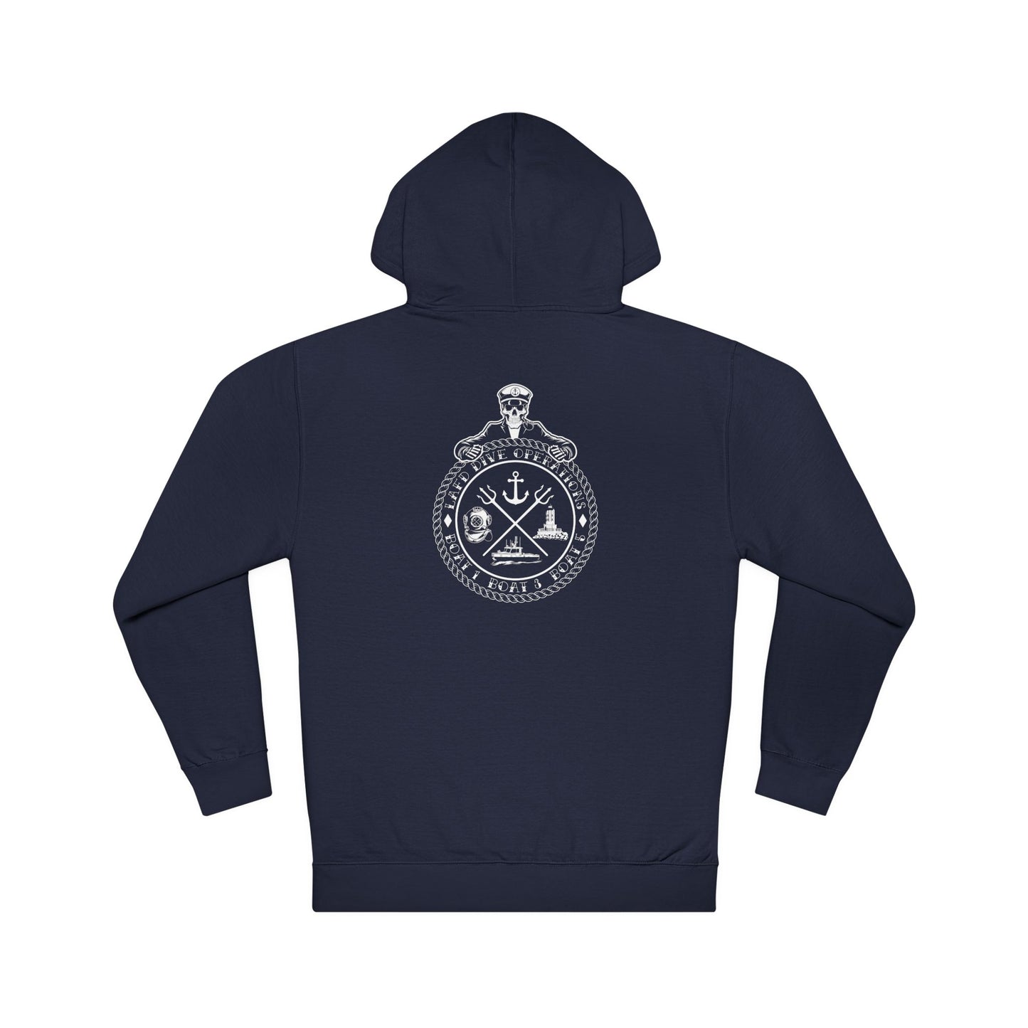 LAFD Dive Team Skull Hoodie