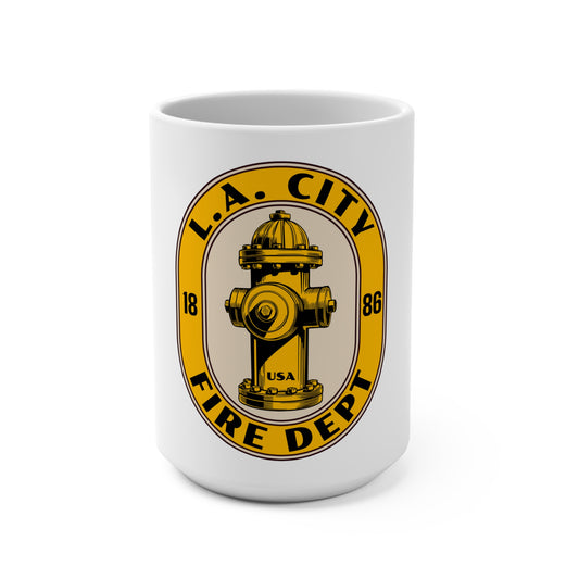 LAFD Hydrant Mug